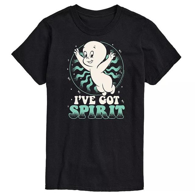 Mens Casper Ive Got Spirit Graphic Tee Black Product Image