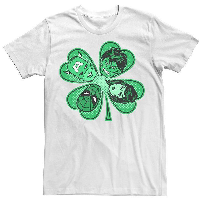 Mens Marvel Avengers Shamrock Head Shot Tee Product Image