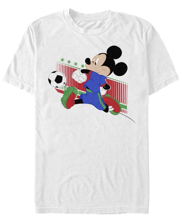 Disneys Mickey Mouse Italy Soccer Uniform Portrait Mens Tee Product Image