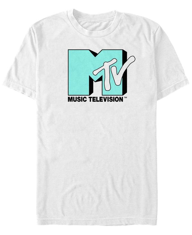 Fifth Sun Mens Mint Blue Green Logo Short Sleeve T- shirt Product Image