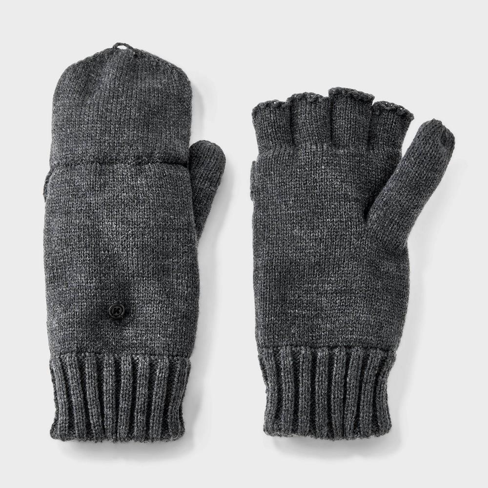 Mens Covertible with Fleece Flip Top Mittens - Goodfellow & Co One Size Fits Most Product Image