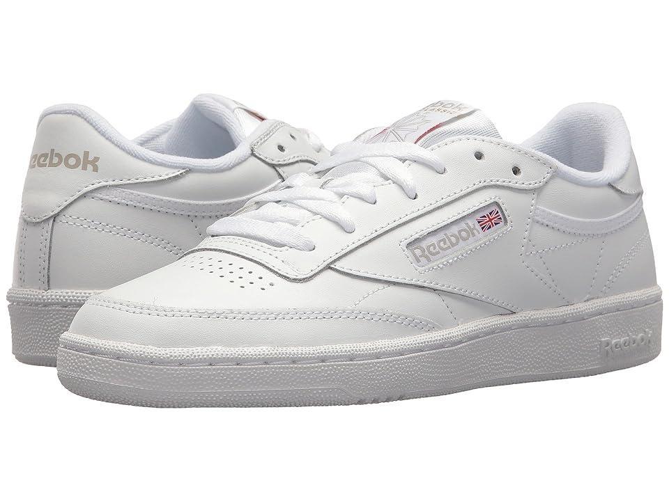 Reebok Lifestyle Women's Club C 85 Light Grey) Women's Shoes Product Image