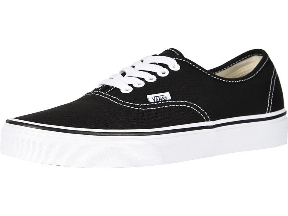 Vans Mens Authentic - Shoes Black/White Product Image