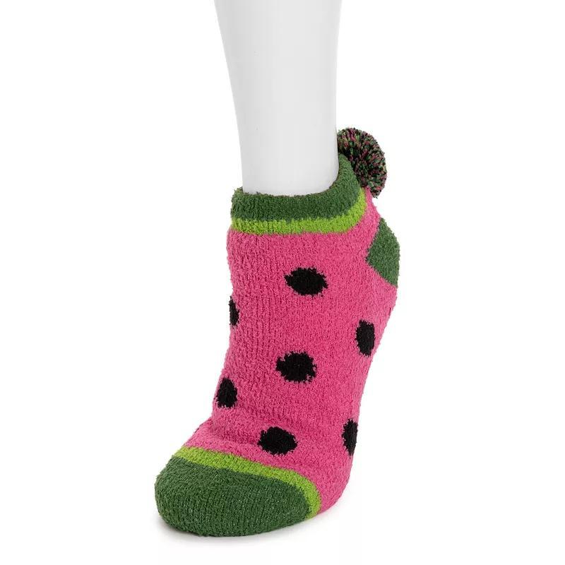 Womens MUK LUKS Footie Slipper Socks Product Image