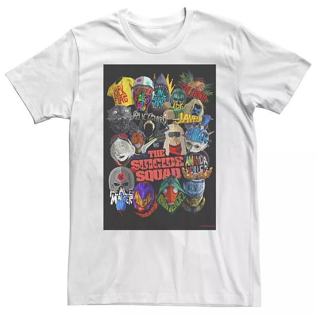 Big & Tall DC Comics The Suicide Squad Logo Poster Tee, Mens Product Image