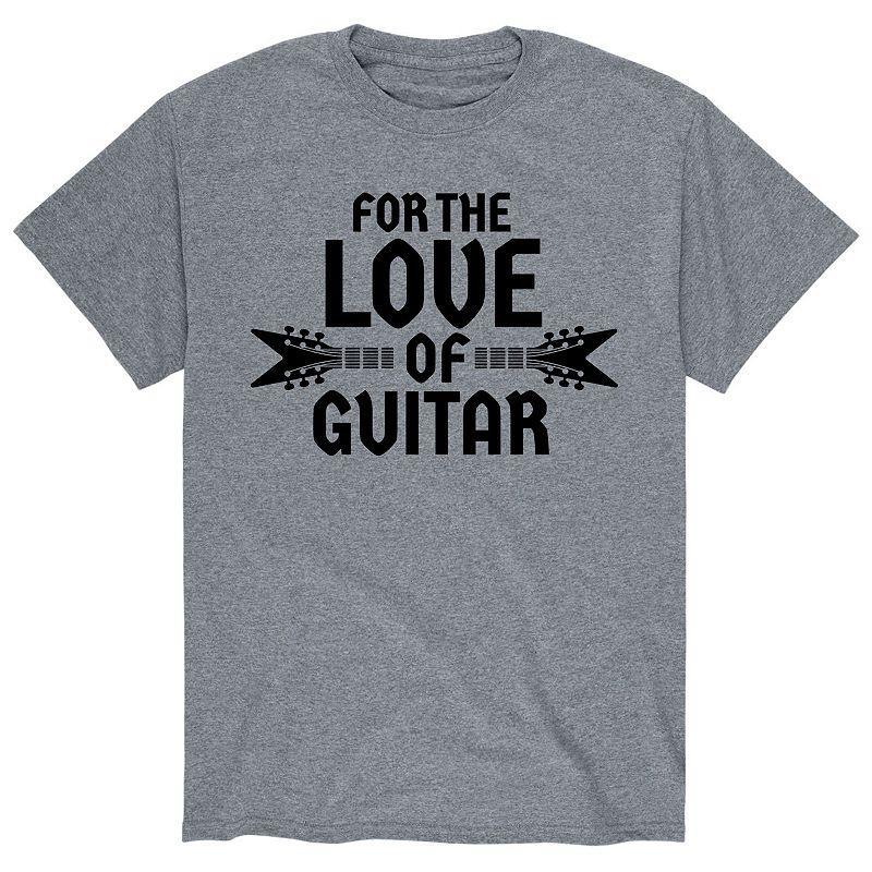 Mens For The Love Of Guitar Tee Product Image