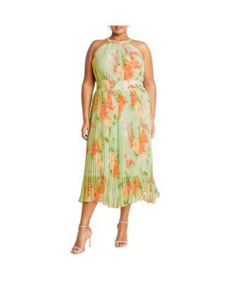 Plus Size Sabine Print Dress Product Image