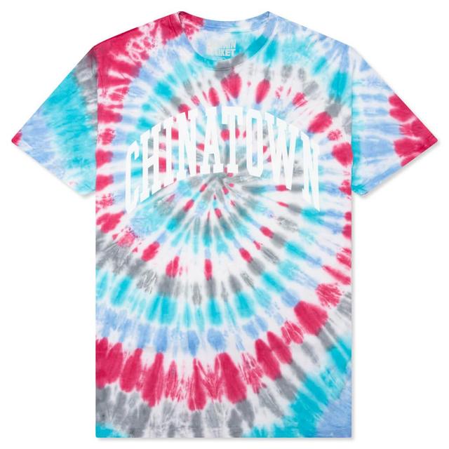 Chinatown UV Arc Tie Dye Tee - Spiral Tie Dye Male Product Image