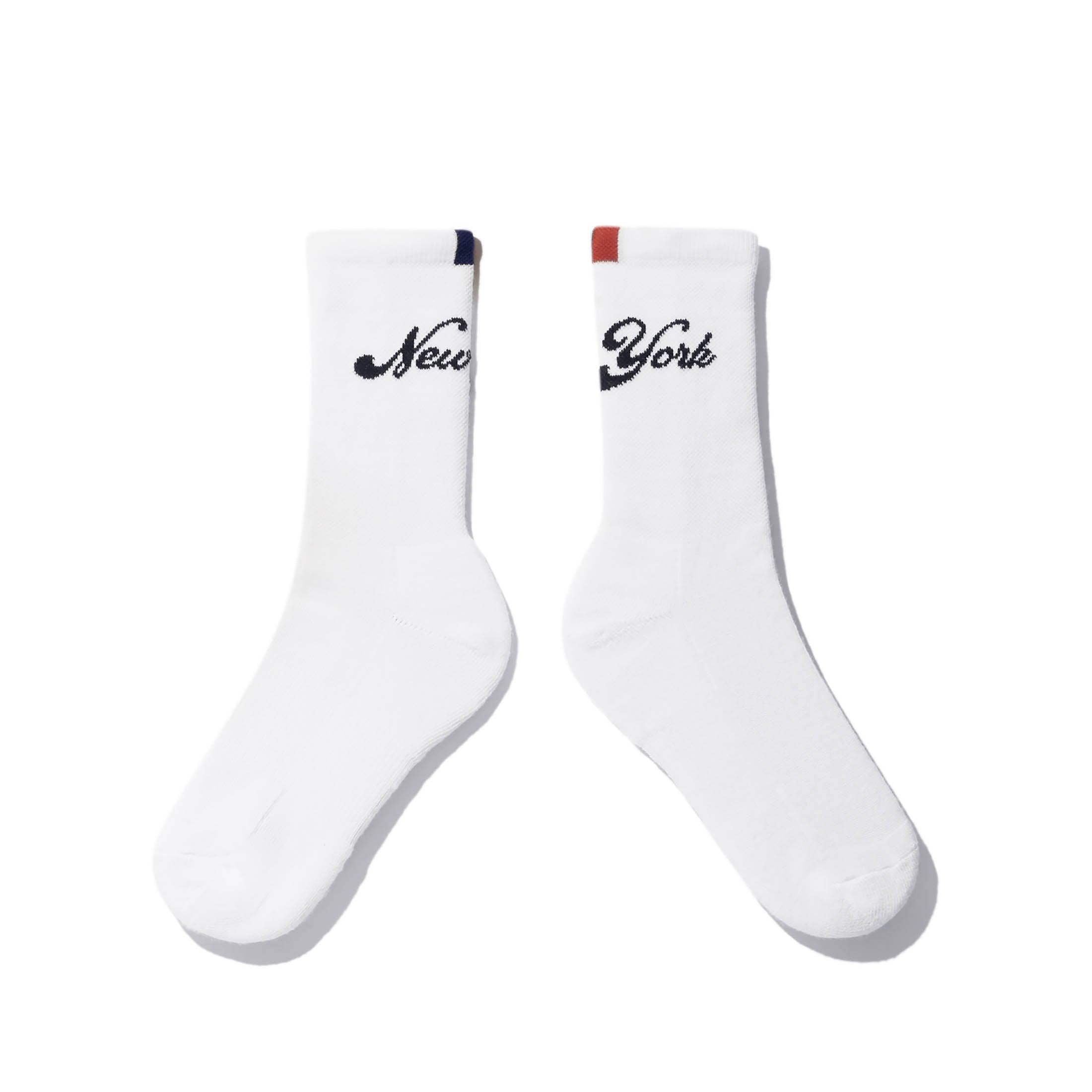 The Women's New York Sock - White Female Product Image