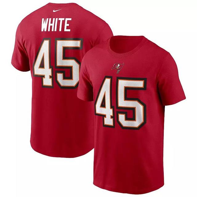 Mens Nike Devin White Tampa Bay Buccaneers Team Player Name & Number T-Shirt Product Image