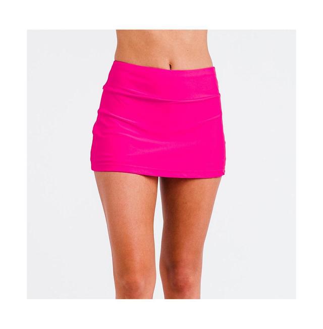 Calypsa Womens Short Swim Skort Product Image