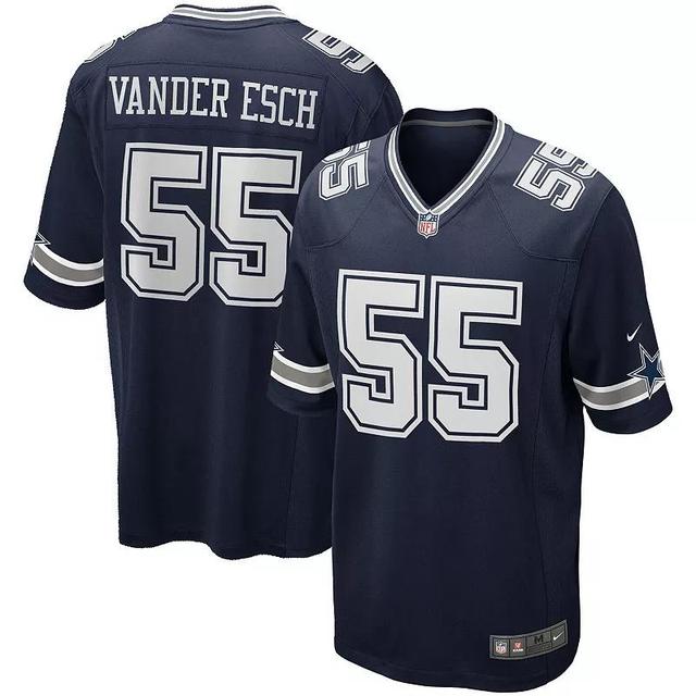 Nike Mens Leighton Vander Esch Navy Dallas Cowboys Team Game Jersey - Navy Product Image