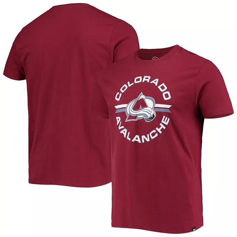 Mens 47 Burgundy Colorado Avalanche Assist Super Rival T-Shirt Product Image