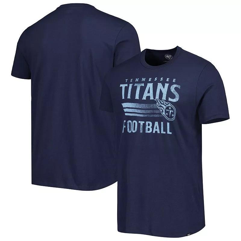 Mens 47 Tennessee Titans Wordmark Rider Franklin T-Shirt Blue Product Image