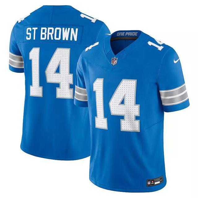 Mens Nike Amon-Ra St. Brown Detroit Lions Vapor F.U.S.E. Limited Jersey Product Image