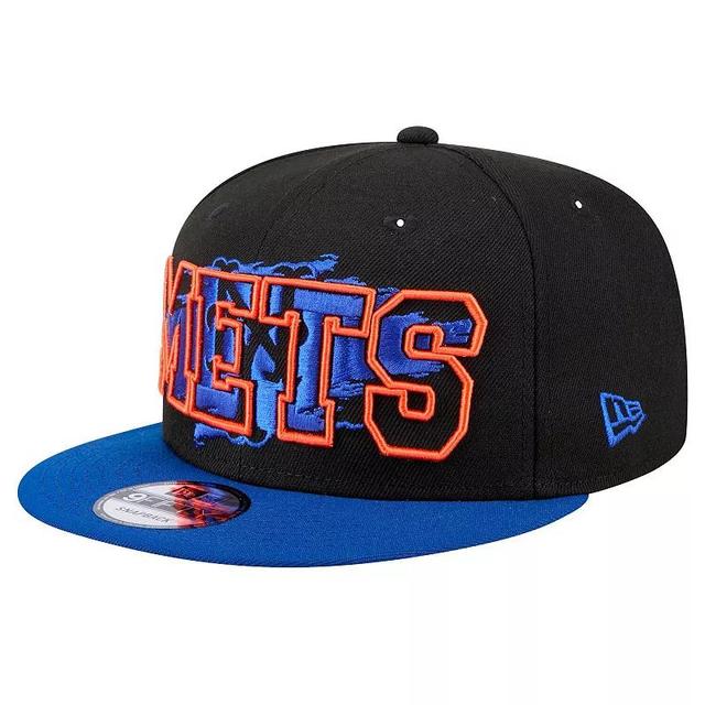 Mens New Era New York Mets Splatter 9FIFTY Snapback Hat Product Image