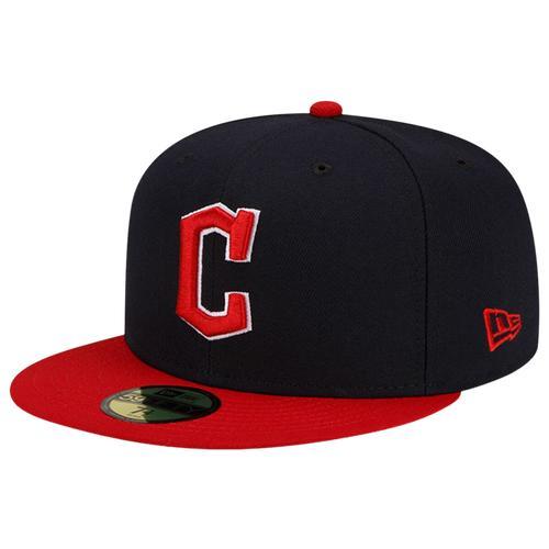 Mens New Era Navy Cleveland Guardians Authentic Collection On-Field 59FIFTY Fitted Hat - Navy Product Image