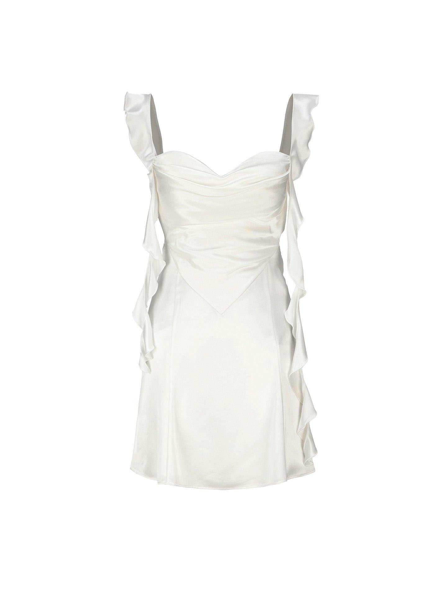 Karina Dress (White) Product Image