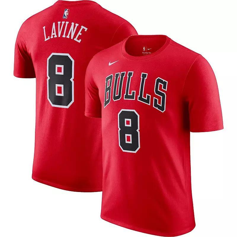 Mens Nike Zach LaVine Chicago Bulls Icon 2022/23 Name & Number T-Shirt Product Image