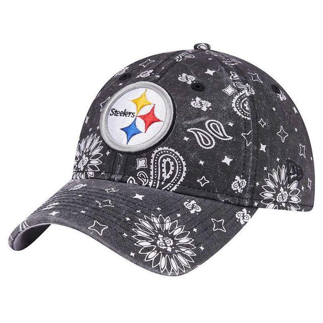 Womens New Era Pittsburgh Steelers Paisley 9TWENTY Adjustable Hat Product Image