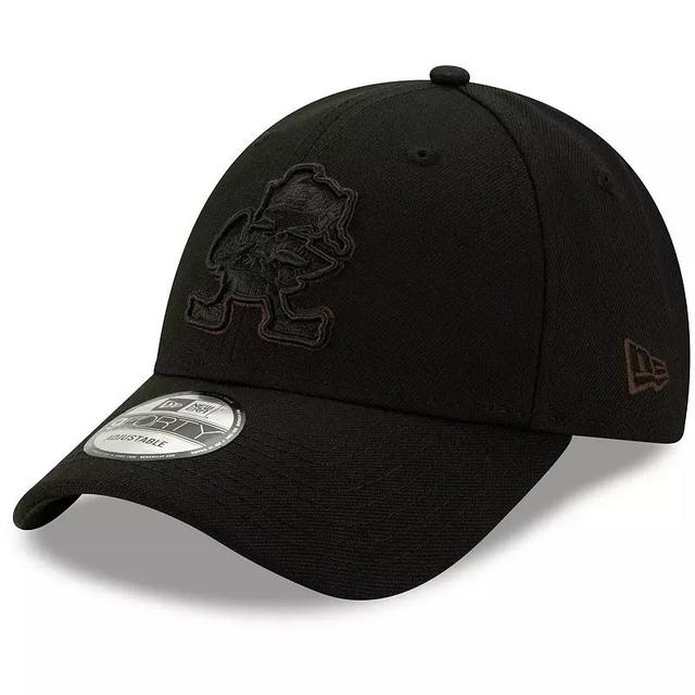 Mens New Era Cleveland Browns Throwback Logo Momentum 9FORTY Adjustable Snapback Hat Product Image