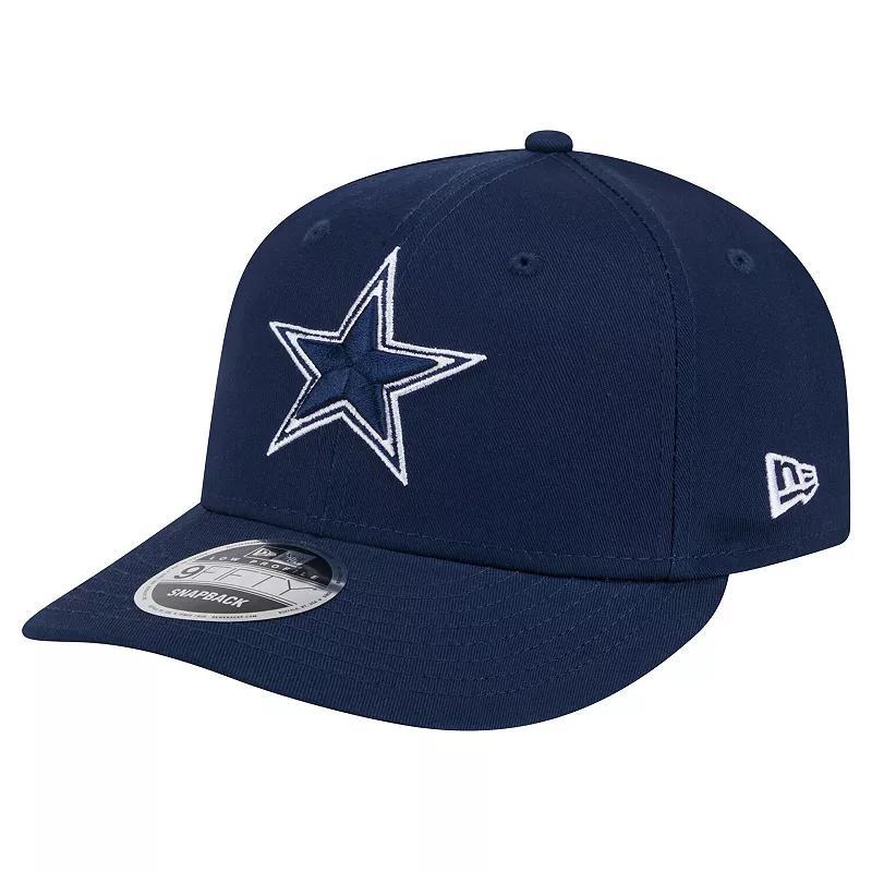 Mens New Era Dallas Cowboys Main Low Profile 9FIFTY Snapback Hat, Blue Product Image