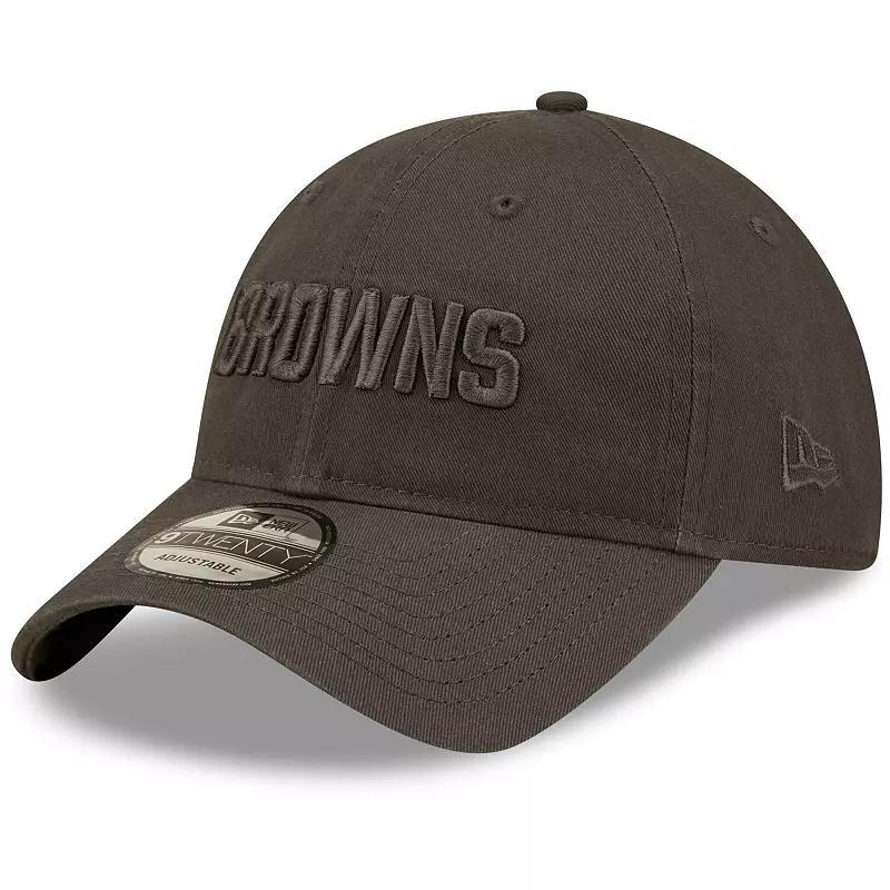 Mens New Era Graphite Cleveland Browns Core Classic 2.0 Tonal 9TWENTY Adjustable Hat Product Image