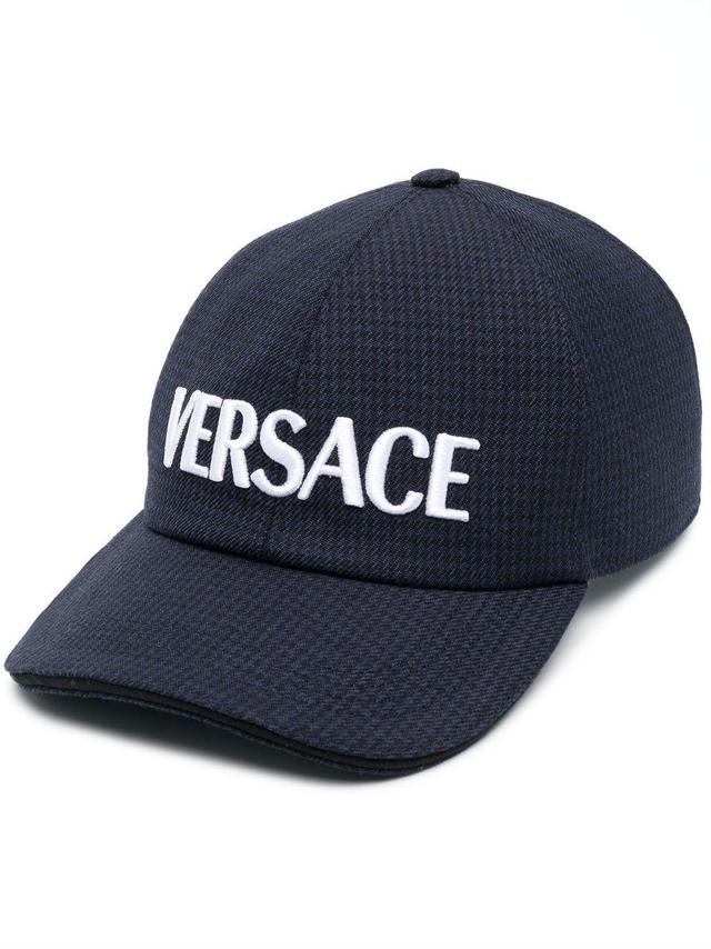 Logo-print Baseball Cap In Blau Product Image