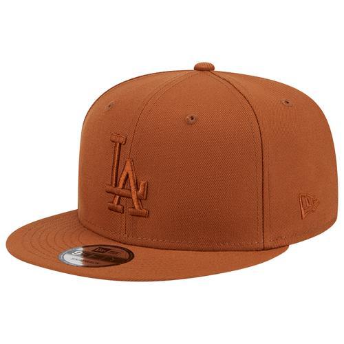 New Era Mens Los Angeles Dodgers New Era Dodgers 9Fifty Brown Tonal Snapback - Mens Brown/Brown Product Image