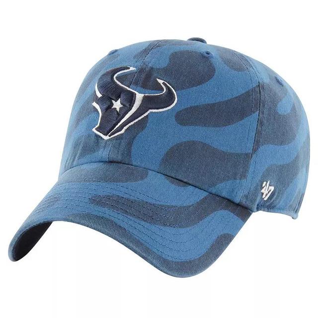 Womens 47 Houston Texans Freeform Clean Up Adjustable Hat, Blue Product Image