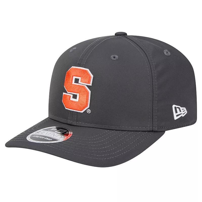 Mens New Era Charcoal Syracuse Orange 9SEVENTY Stretch-Snap Hat Product Image