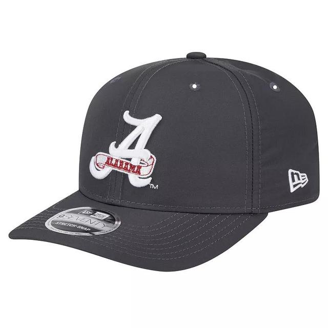 Mens New Era Gray Alabama Crimson Tide 9SEVENTY Stretch-Snap Hat Product Image