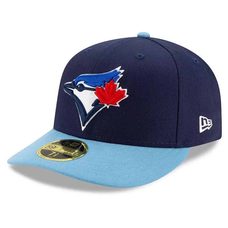 Mens New Era Navy Toronto Blue Jays Alternate 4 Authentic Collection On-Field Low Profile 59FIFTY Fitted Hat Jay Blue Product Image