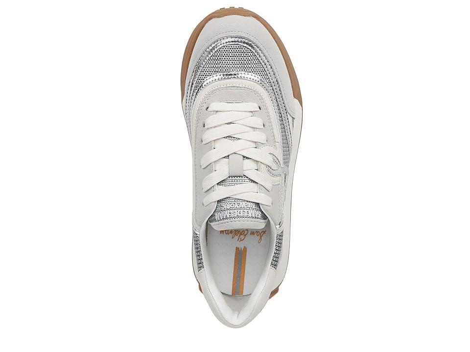 Sam Edelman Womens Luna Lace-Up Sneakers - Silver Product Image