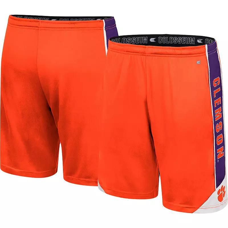 Mens Colosseum Clemson Tigers Haller Shorts Product Image