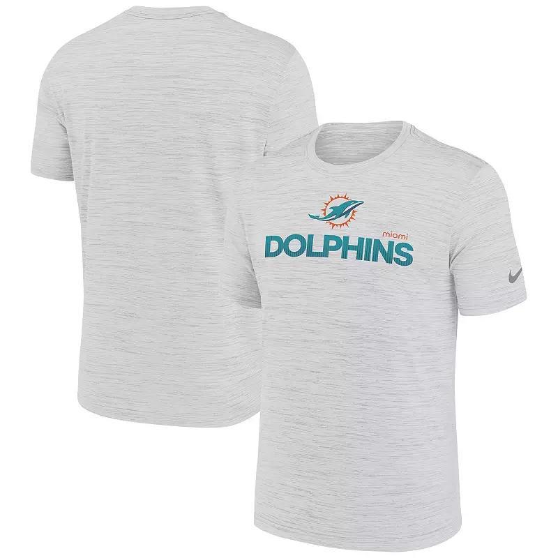 Mens Nike Miami Dolphins Blitz Velocity Modern Performance T-Shirt Product Image