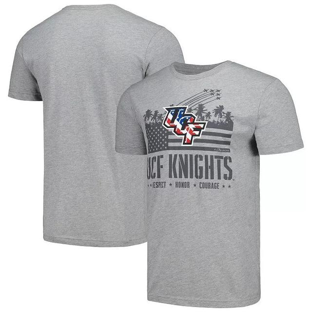 Mens Heather Gray Ucf Knights Fly Over T-shirt Product Image