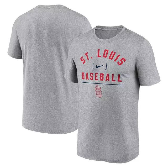 St. Louis Cardinals Arch Baseball Stack Nike Men's Dri-FIT MLB T-Shirt Product Image