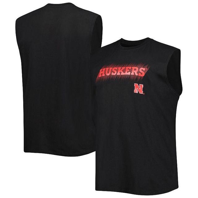 Mens Nebraska Huskers Big & Tall Tank Top Product Image