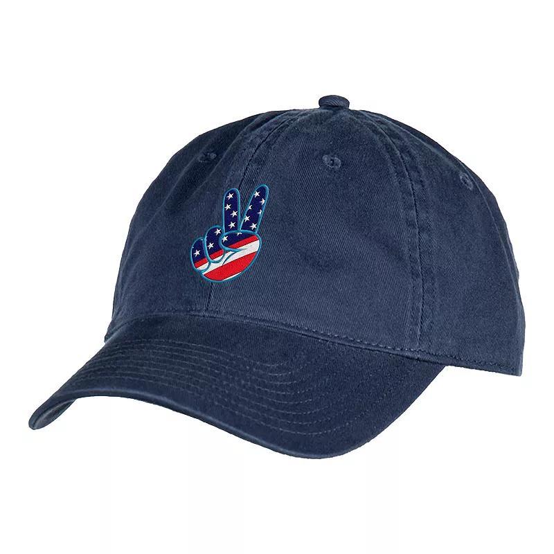 Mens Americana Dad Hat, Blue Product Image