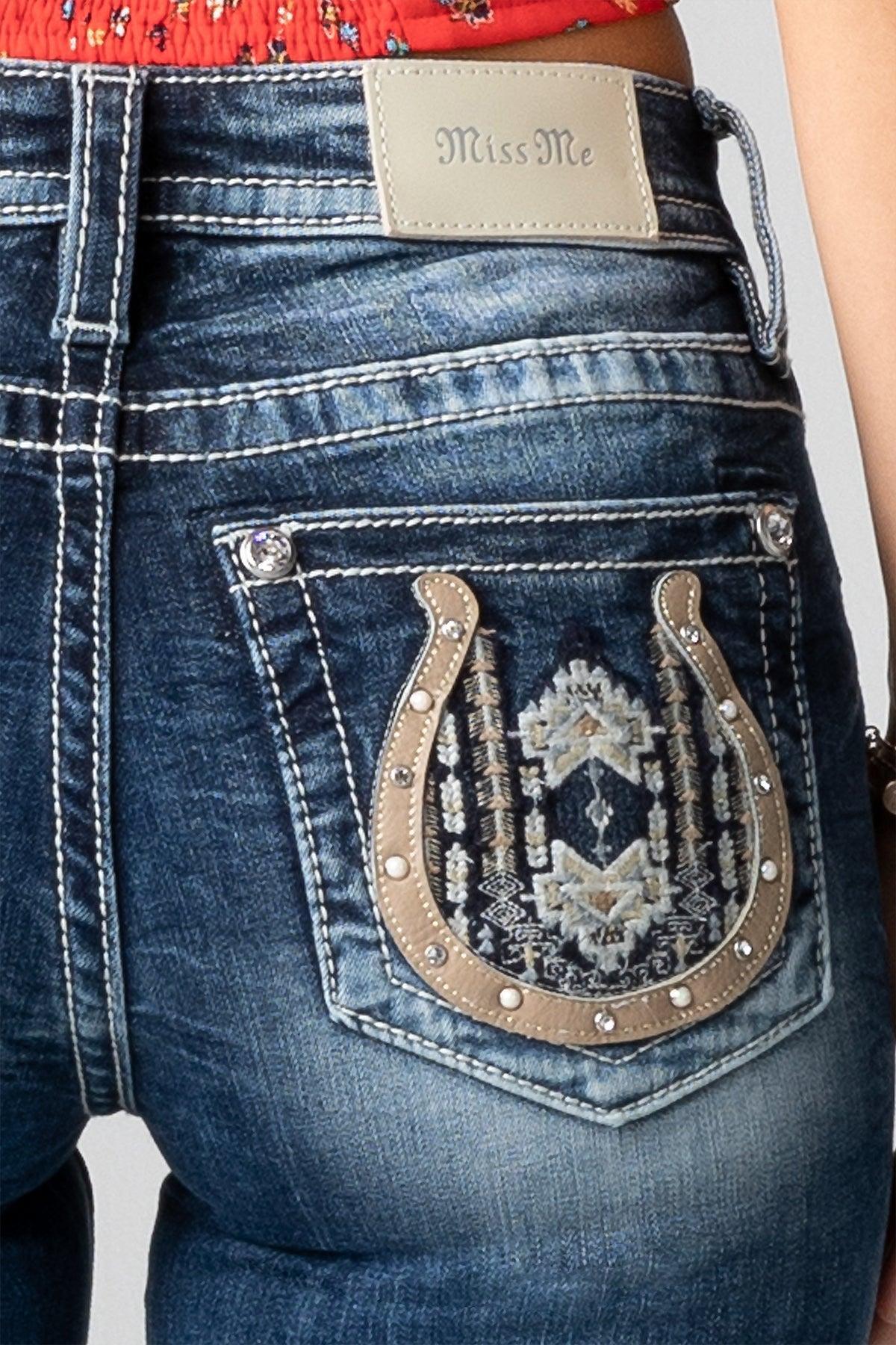 Aztec City Bootcut Jeans Product Image