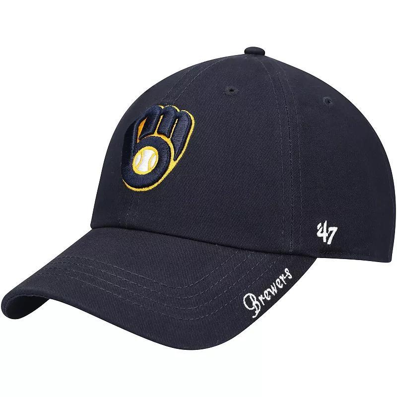 Womens 47 Milwaukee Brewers Team Miata Clean Up Adjustable Hat, Blue Product Image