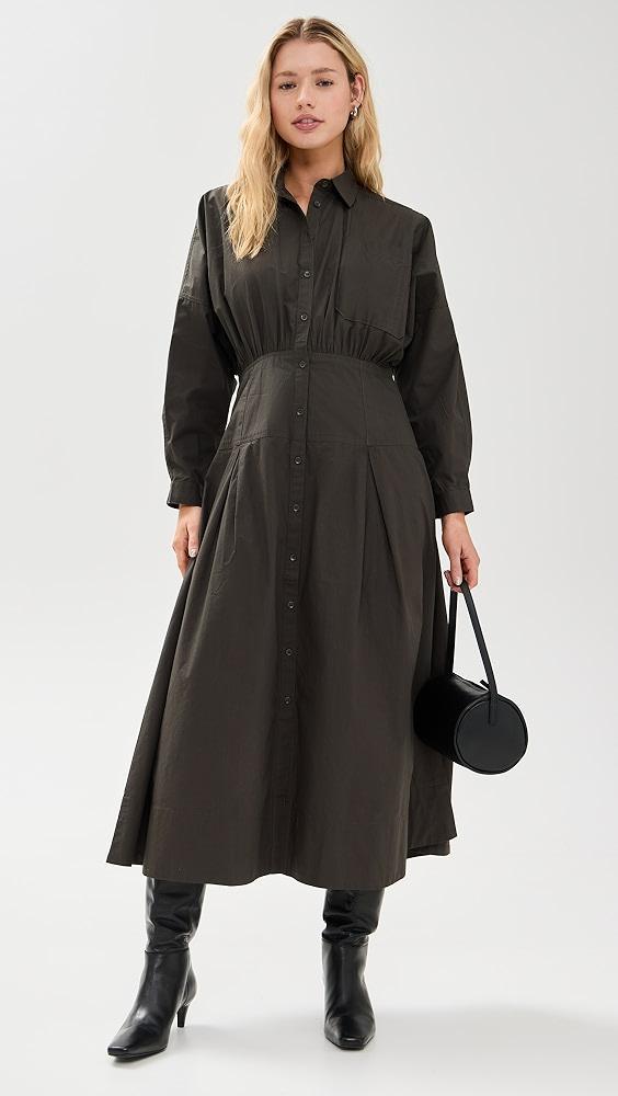 Apiece Apart Pietra Maxi Shirt Dress | Shopbop Product Image