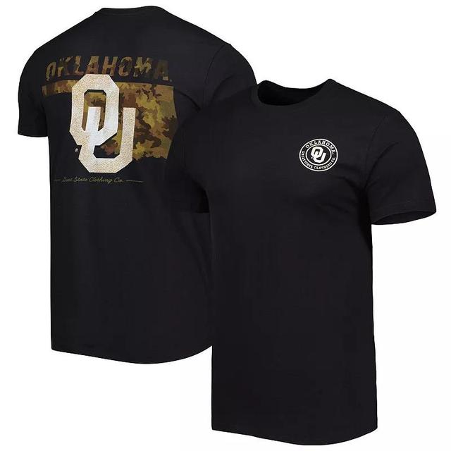 Mens Oklahoma Sooners Camo Flag 2-Hit T-Shirt Product Image