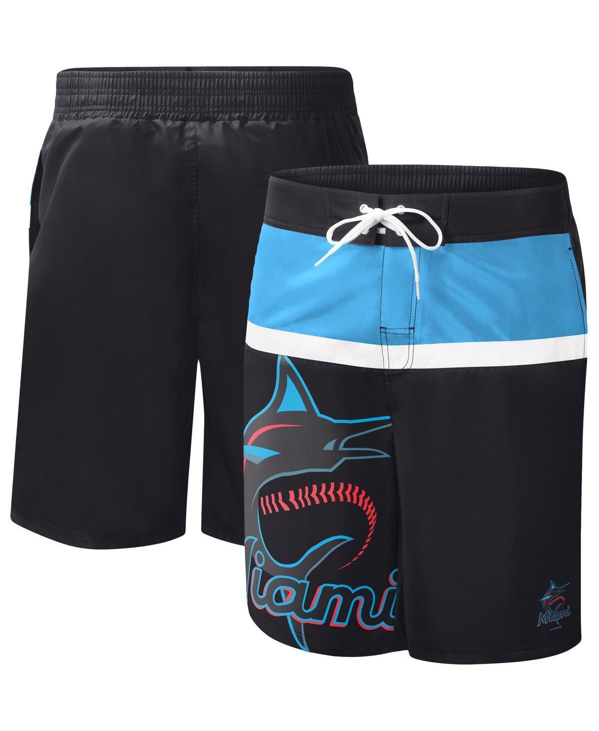 Mens G-III Sports by Carl Banks Miami Marlins Sea Wind Swim Shorts Product Image