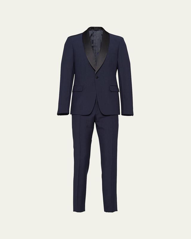 Mens Mohair-Blend Smoking Tuxedo Product Image