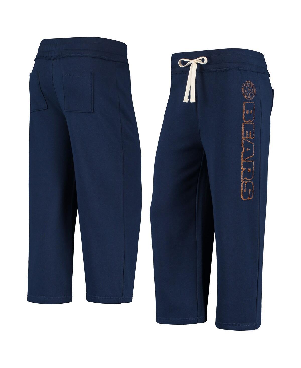 Womens Junk Food Chicago Bears Cropped Pants Blue Product Image