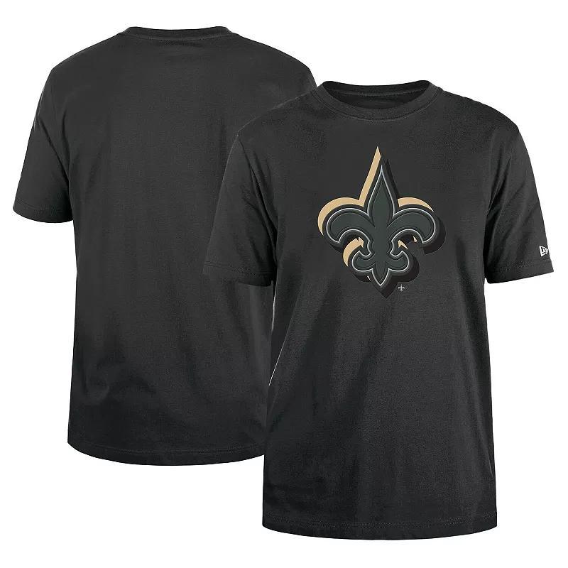 Mens New Era Charcoal New Orleans Saints 2024 NFL Draft T-Shirt Product Image