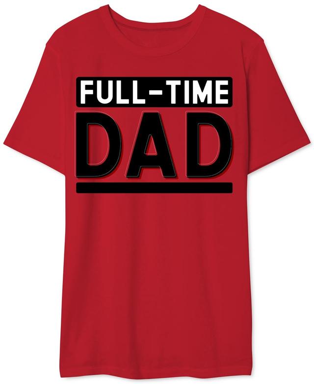 Full-Time Dad Mens Graphic T-Shirt Product Image