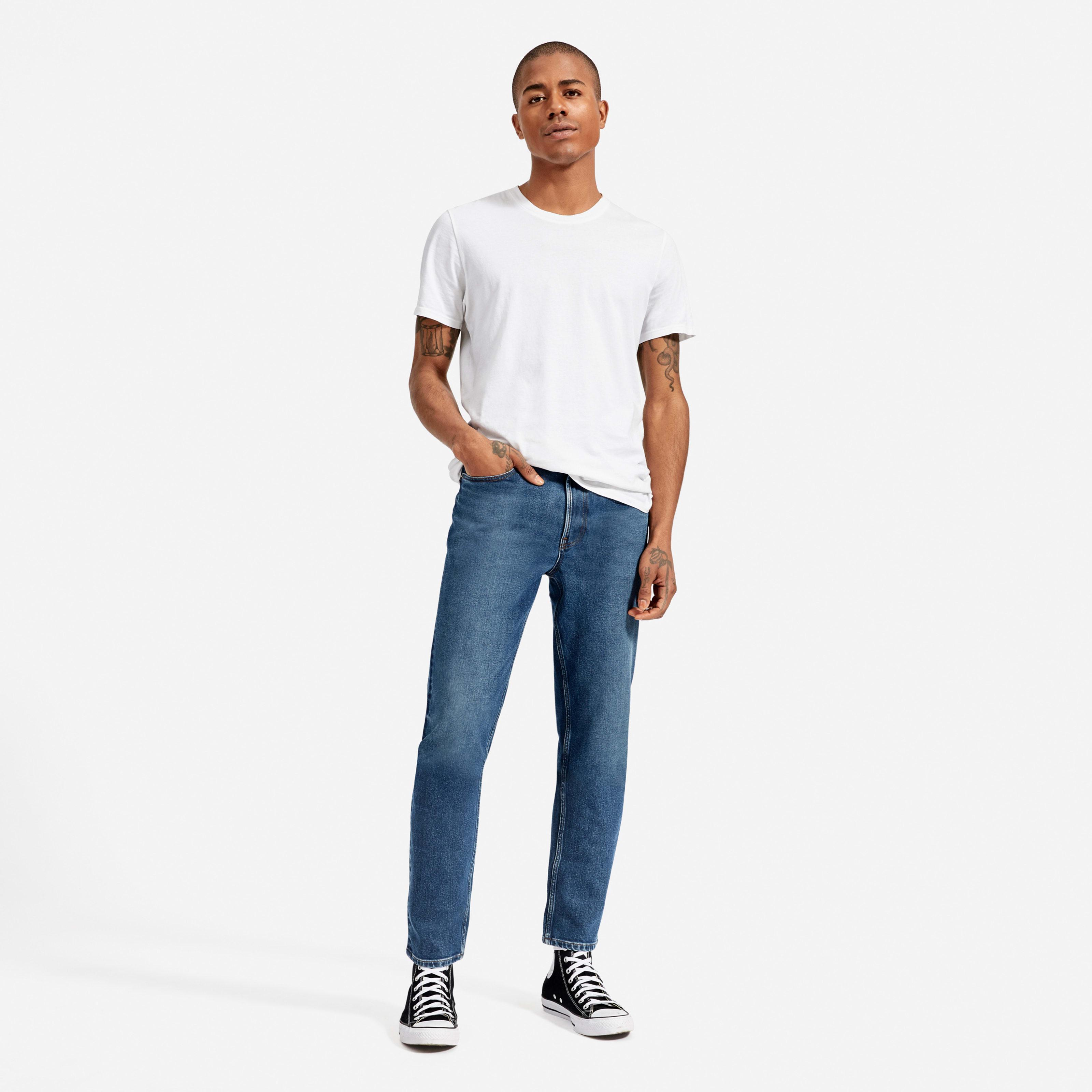 The Relaxed 4-Way Stretch Organic Jean | Uniform Product Image